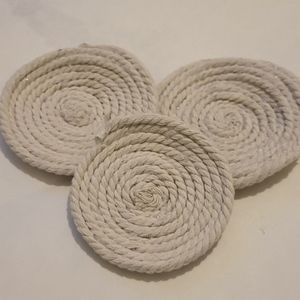 Fabric coasters